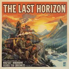 FLUX.2 [dev] — A vintage movie poster with the title THE LAST HOR