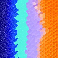 FLUX.2 [flex] — Geometric tessellation pattern transitioning from 