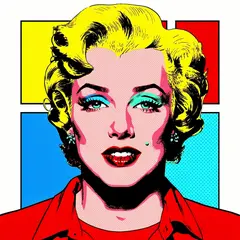 FLUX.2 [max] — A portrait in the style of pop art, bold primary c