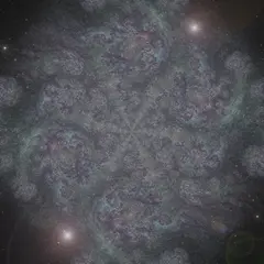 FLUX.2 [pro] — A fractal pattern made of galaxies and nebulae, co
