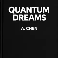 FLUX.2 [pro] — A book cover with the title QUANTUM DREAMS by A. C