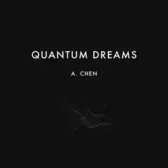 Grok Imagine — A book cover with the title QUANTUM DREAMS by A. C
