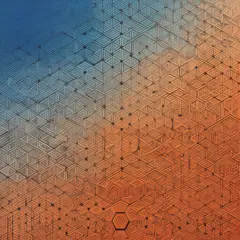 Hunyuan Image 3.0 — Geometric tessellation pattern transitioning from 