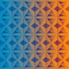 Imagen 4 Fast — Geometric tessellation pattern transitioning from 