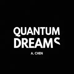 Imagen 4 Fast — A book cover with the title QUANTUM DREAMS by A. C