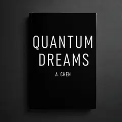 ImagineArt 1.5 — A book cover with the title QUANTUM DREAMS by A. C