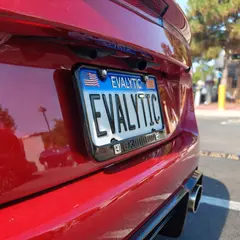 ImagineArt 1.5 — A license plate reading EVALYTIC on the back of a 