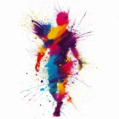 Luma Photon — An explosion of colorful paint splashes forming a 