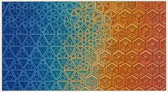 Gemini 3.1 Flash Image — Geometric tessellation pattern transitioning from 