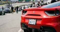 Gemini 3.1 Flash Image — A license plate reading EVALYTIC on the back of a 