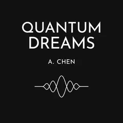 Gemini 3 Pro Image — A book cover with the title QUANTUM DREAMS by A. C