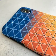 Recraft V3 — Geometric tessellation pattern transitioning from 