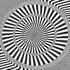 Recraft V4 — A spiral staircase viewed from directly above, geo