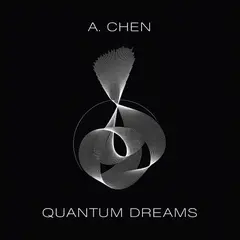 Recraft V4 — A book cover with the title QUANTUM DREAMS by A. C