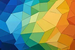 Reve v1.0 — Geometric tessellation pattern transitioning from 