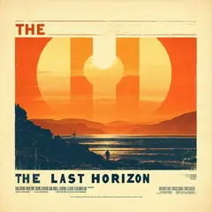 SD 3.5 Large — A vintage movie poster with the title THE LAST HOR