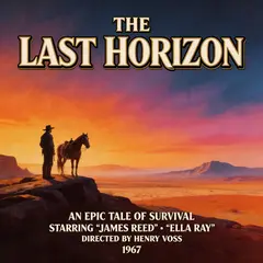 Seedream v5 Lite — A vintage movie poster with the title THE LAST HOR